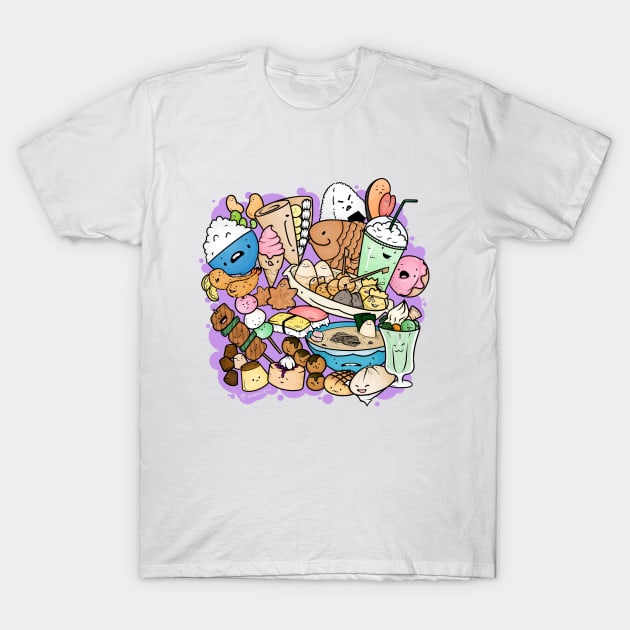 Japanese Food T-Shirt by ocamixn